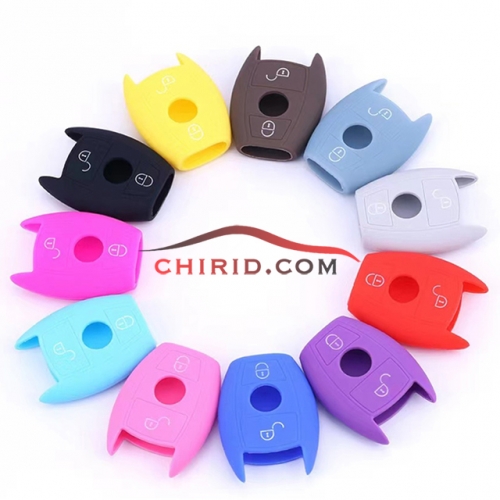Benz  smart 2 button silicon case  Please choose which color you like
