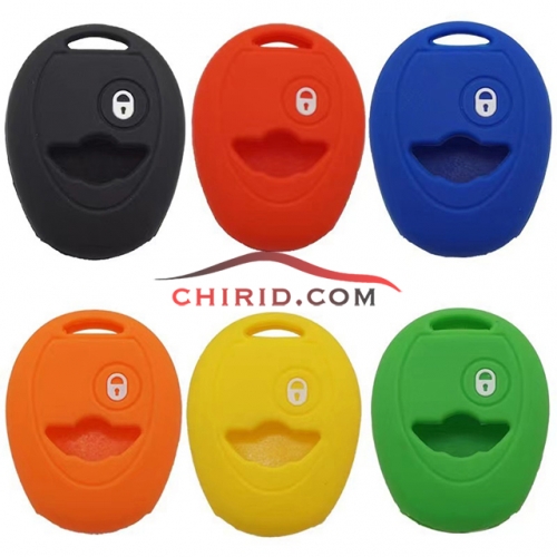 BMW MINI 2  button silicon case (black,blue ,red. Please choose the color)