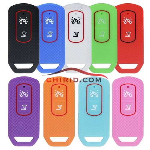 Honda 2 button motorcycle silicon case Please choose which color you like