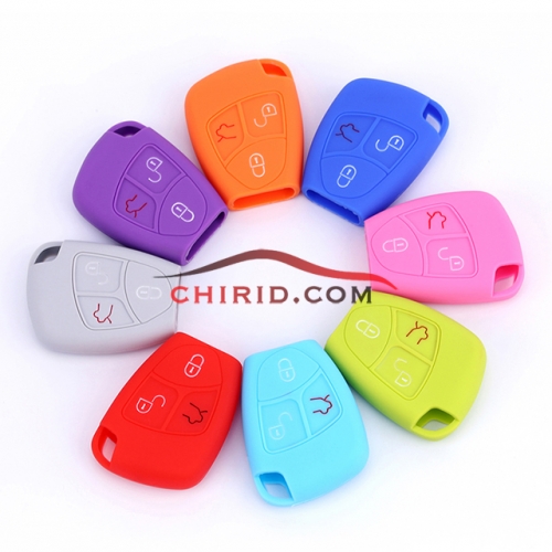 Benz  smart 3 button silicon case  Please choose which color you like