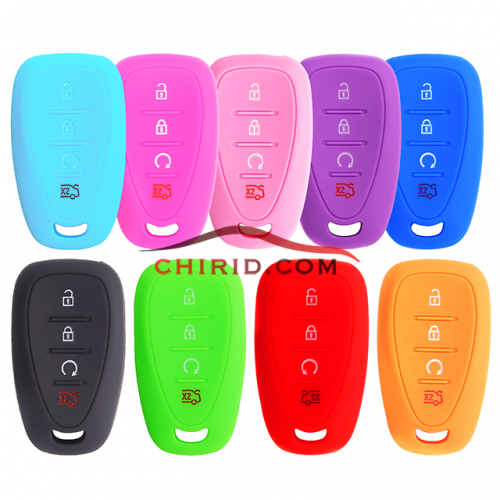 Chevrolet 4 button silicon case  Please choose which color you like