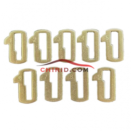 opel ignition lock wafer included 1.2.3.4.5.6.7.8.9 each type 20pcs