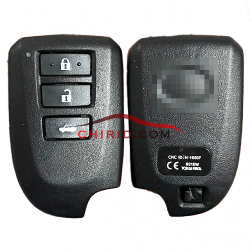 Original Toyota  YARIS VIOS 3 buttons Smart Keyless Remote Key FCC ID:BS1EW 0010 Board 8A Chip BF2EW 61E112-0010  434MHz