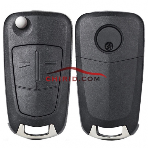 OPEL  2 button flip remote key  with 434mhz with aftermarket PCF7946 chip   for Vectra C