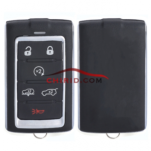 New aftermarket  2021 Jeep 4+1 buttons keyless remote key with  NCF29AxMTT  chip and 433.92mhz 68377534AB  FCC ID:M3NWXF0B1