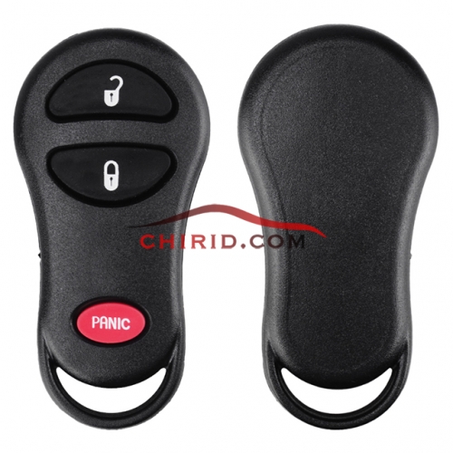 Chrysler remote Control with 3 buttons with 434mhz FCCID-- GQ43VT17T