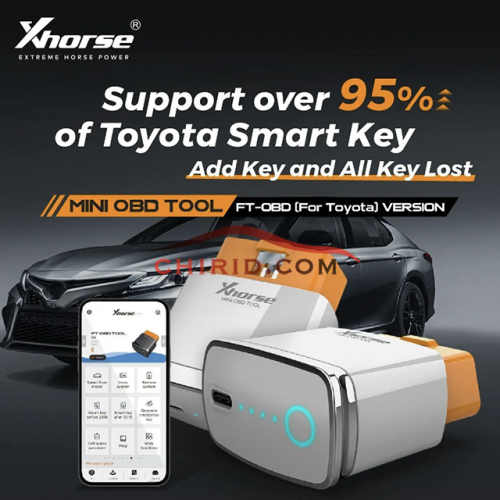 Xhorse MINI OBD TOOL FT-OBD Programming XDMOT0GL for Toyota Smart Key Support Add Key and All Key Lost
