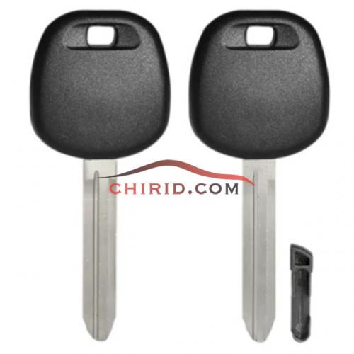 Updated Toyota transponder key shell with toy43R blade for TPX long transponder chip