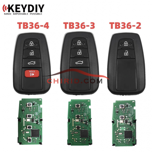 KEYDIY KD 8A Smart Key Universal Remote TB36 for Toyota Corolla RAV4 for Lexus FCCID:0020 0410 2110 F43 0351 0010 0440 Please choose which key shell y