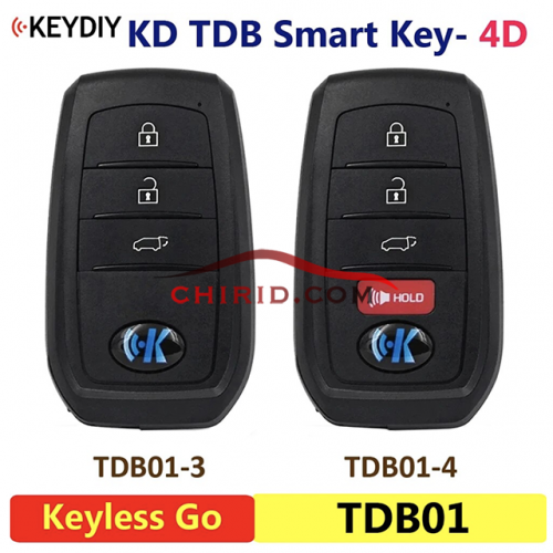KEYDIY KD 4D Smart Key Universal TDB Remote TDB01-3 TDB01-4 for Toyota Lexus FCC:0840 0310 0140 0500 0030 0111 F433 A433 5290