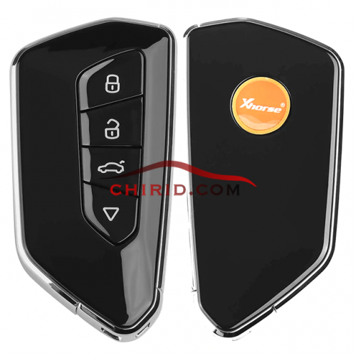 Xhorse Universal Smart Remote Key 4 Buttons VW Style  PN:XSGA80EN