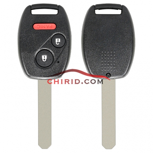 Honda City/ CRV/ Accord/ Fit 2+1 buttons remote key with 46 chip and 433mhz
