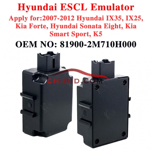 Hyundai ESCL Emulator Apply for:2007-2012 Hyundai IX35, IX25, Kia Forte, Hyundai Sonata Eight, Kia Smart Sport, K5