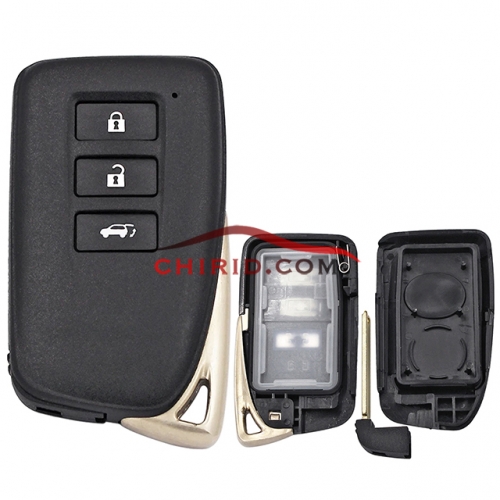 Lexus 3 button  remote key shell (SUV buttons)