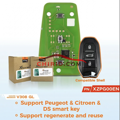 Xhorse VVDI  XZ Series Smart Key Support Regenerate Reuse PN:XZPG00EN