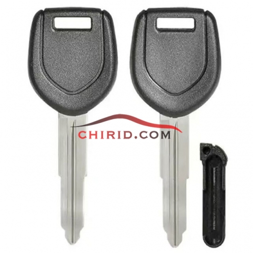 Updated Mitsubishi TPX transponder key shell with right blade MIT11R