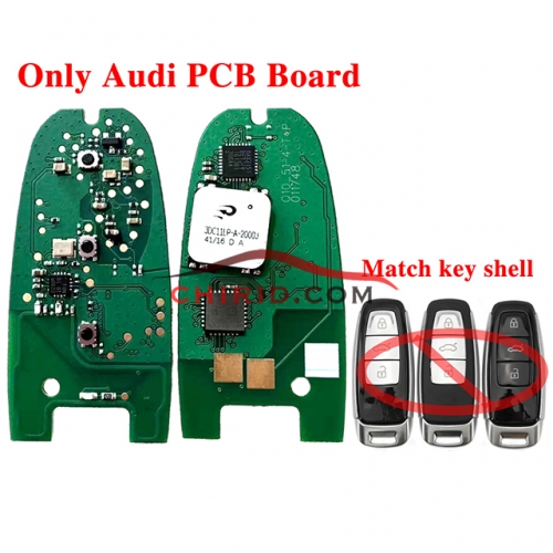 KYDZ MLB  2017-2021 Audi A8  smart remote key with  5M chip and 434mhz Only PCB board