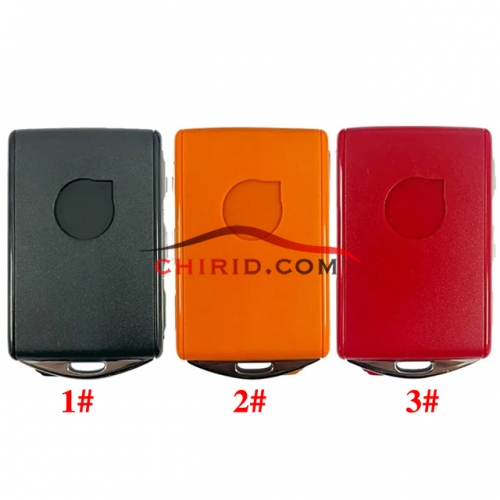 Aftermarket Volvo key smart shell with little blade, please choose witch color need?