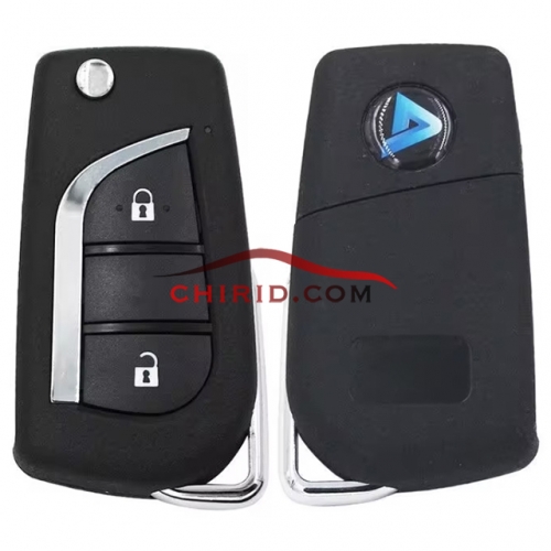 KD and KEYDIY  Toyota style 2 button remote key B13-2 for KD MAX KD MINI KDX2 KD MATE