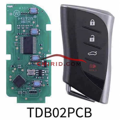 KEYDIY  TDB02-4 KD 4D Smart Key Universal TDB Remote for Toyota/Lexus