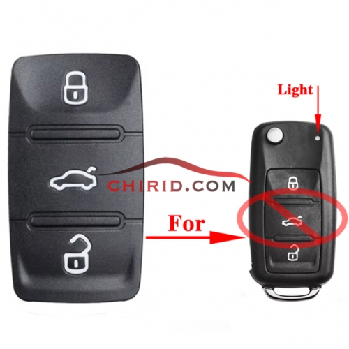 202AD VW 3 button key  pad