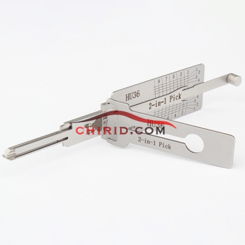 Original Lishi HU36  2 in 1 decode and lockpick