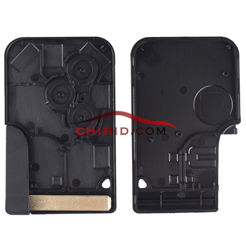 Renault  Megane 3 button  key blank and blade