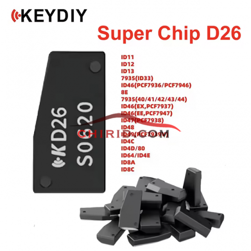 keyDIY D26 super  transponder chip