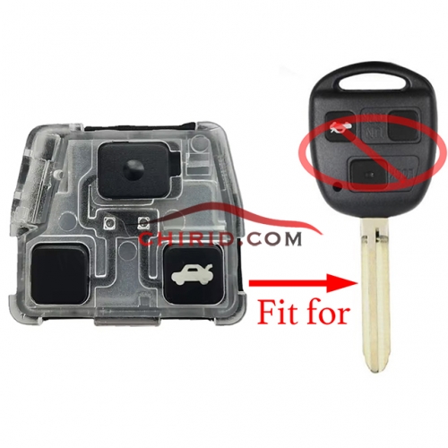 Toyota 3 button inner liner