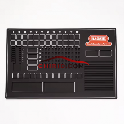Haoshi black silicone pad Size:43.5*27.5cm