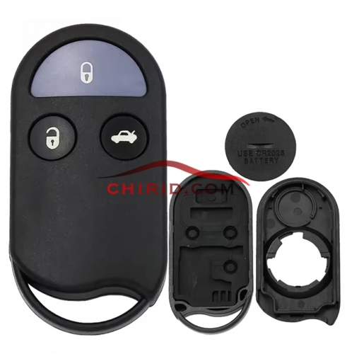 Nissan 3 buttons key shell
