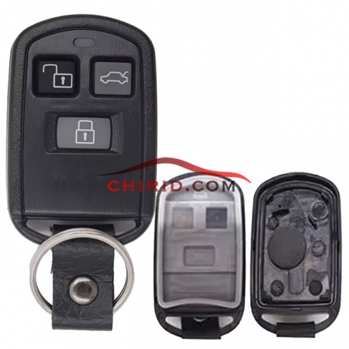 Hyundai  3 buttons remote key shell