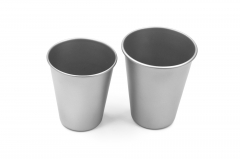 Titanium beer Cups Metal Drinking Cups for Kids or Adults