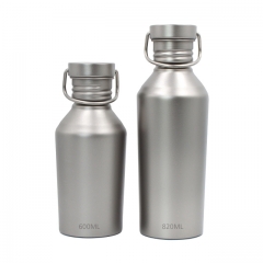 Titanium Sports Bottle Ultralight 600ml/820ml