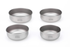 Titanium Bowl Children Bowl Outdoor Camping Tableware