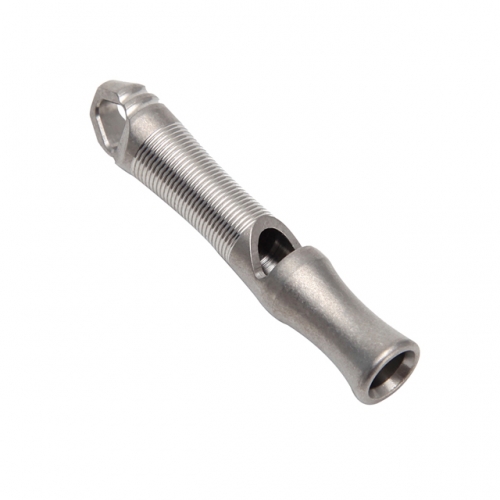 Best Emergency Camping Equipment Survival High Db Titanium Safety single tube whistle