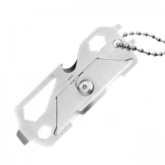 stainless steel mini multi functional pocket knife