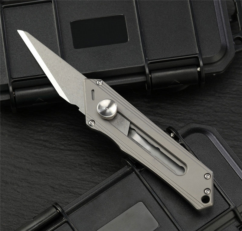 New Arrival: Titanium utility knife is coming!!!