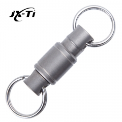 Detachable Pull Apart Key Chain EDC Key Ring Holder Accessory Titanium Quick Release Keychain