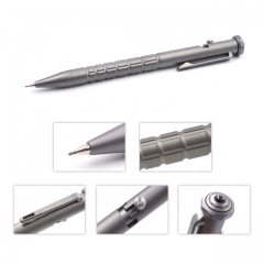 Pocket EDC Design Self Defense Pen with Fidget Spinner and Glass Breaker Titanium Tactical Pen