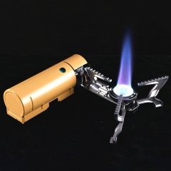 JXT Dual Fuel Stove Portable Camping Stove 2670W Cassette Gas Burner Butane with Carrying Case
