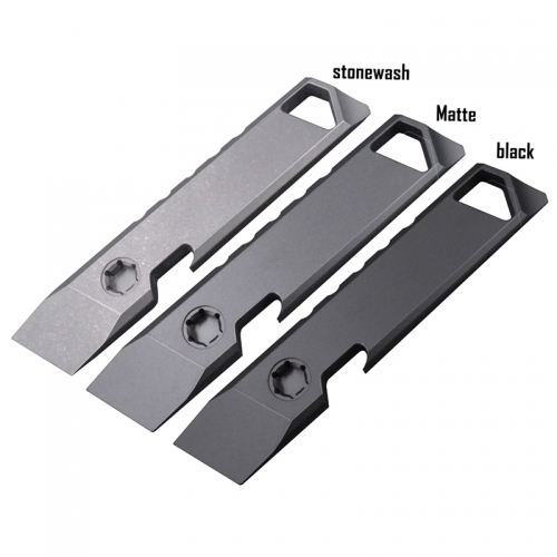 EDC Titanium Alloy PEI Screwdriver | Compact Cross Bit Keychain Tool | Portable Gadget