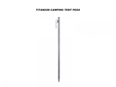 8mm Diameter Tent Nails Outdoor Accessories Titanium Camping Tent Pegs Stakes