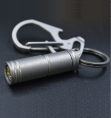 Rechargeable Mini Portable LED Camping Titanium Flashlight Camping Accessories