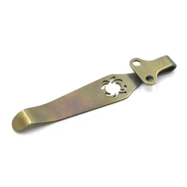 High Quality Customized Cheap EDC Titanium Pocket Belt clips Pocket Knife Clip