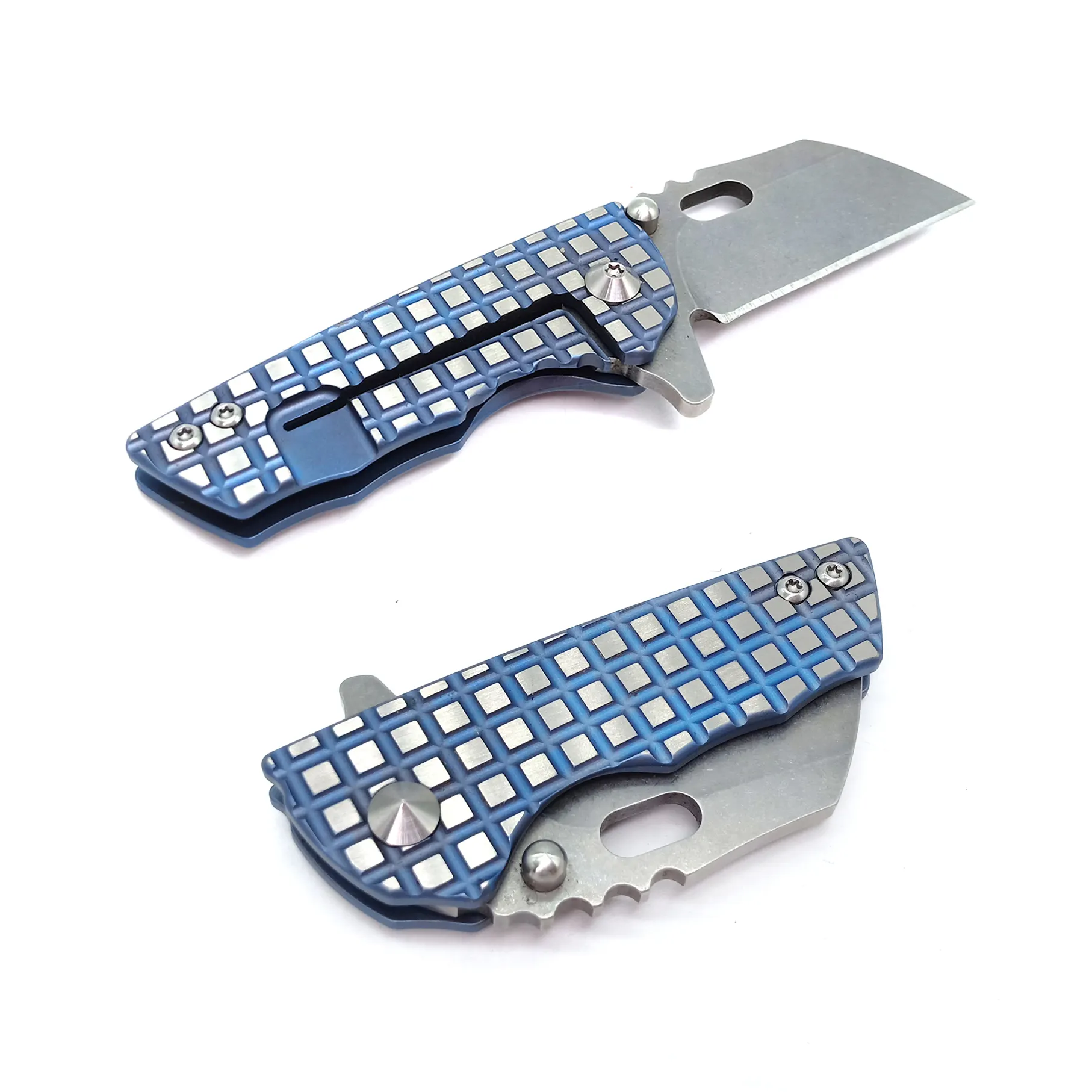 Customized EDC foldTitanium Knife