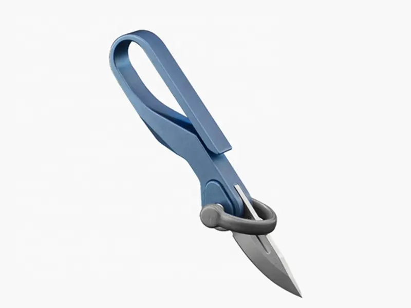 Custom Titanium Alloy Mini Cute Keychain Knives Carabiners EDC Folding Small Pocket Knife