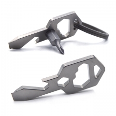 Titanium 8 in 1 Multi-Tool for Keychain