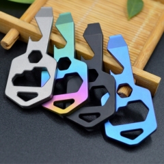 Titanium 8 in 1 Multi-Tool for Keychain