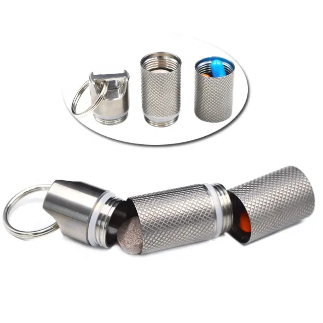 JXT OEM Wholesale Ultralight for Home Camping Hiking Titanium Pill Holders